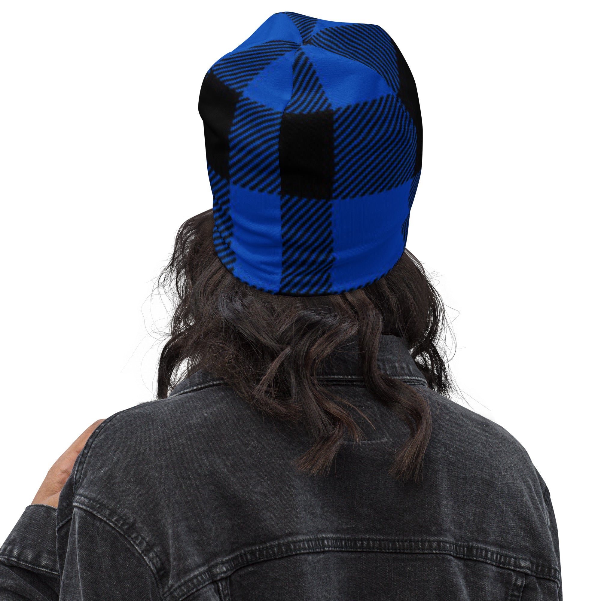 FF Buffalo Plaid Beanie Royal