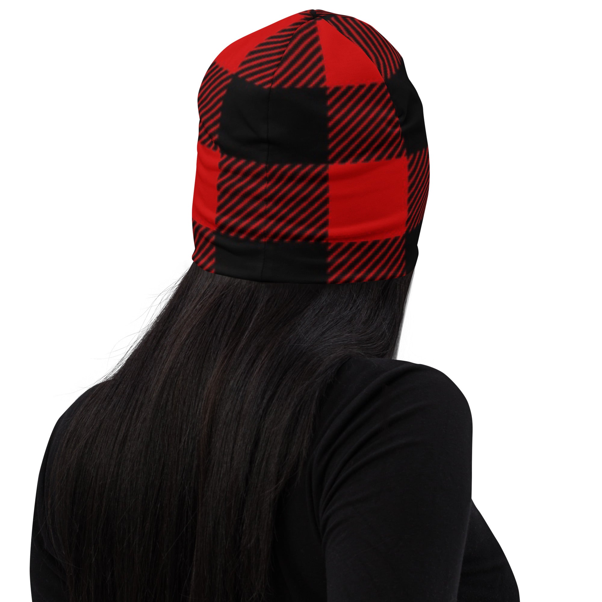 FF Buffalo Plaid Beanie Bred