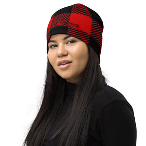 FF Buffalo Plaid Beanie Bred