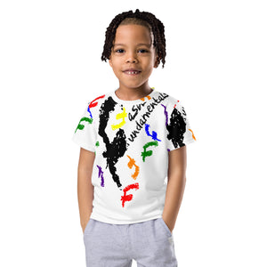 Colorful Crayon Kids crew neck t-shirt