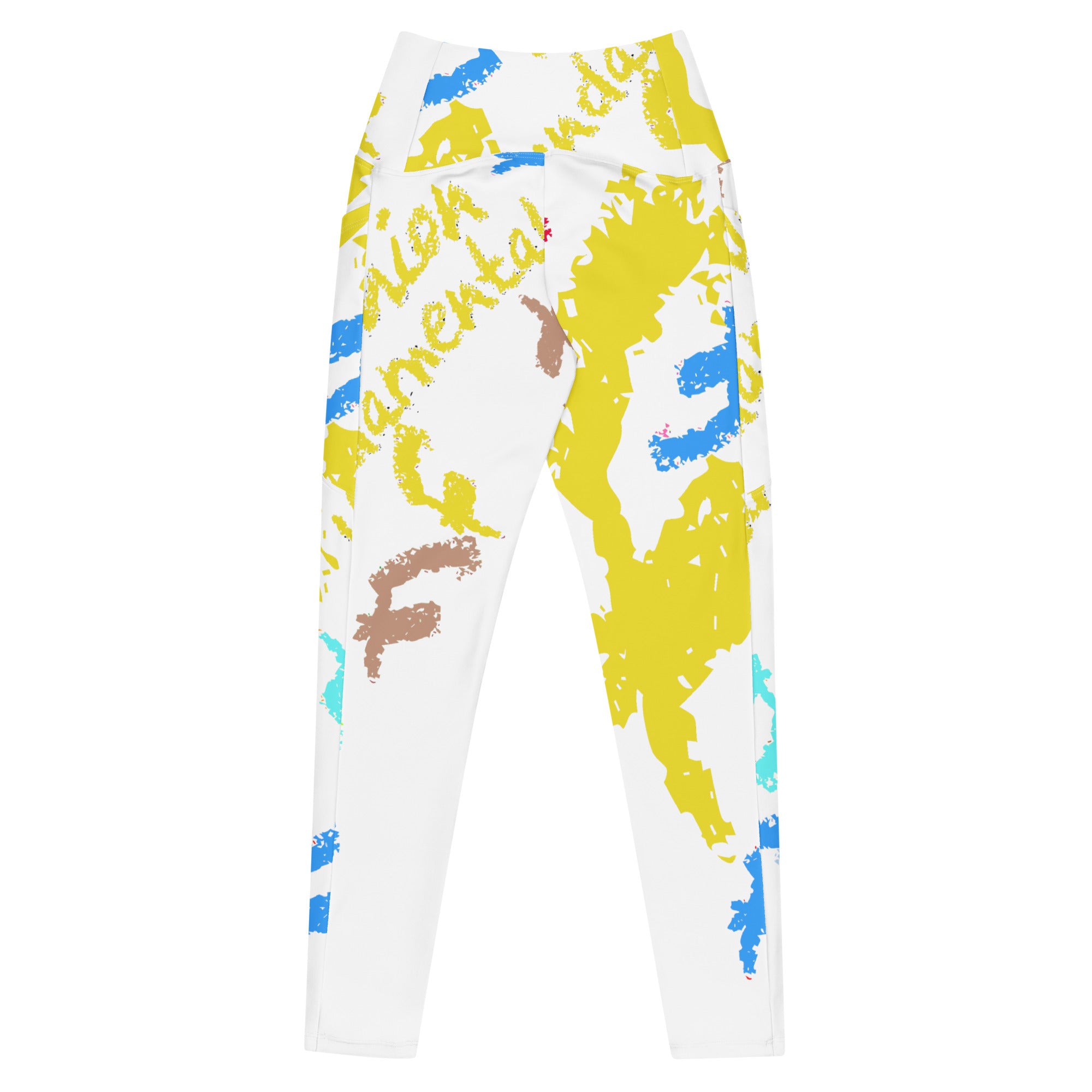 Colorful Crayon Twinkie Leggings with pockets