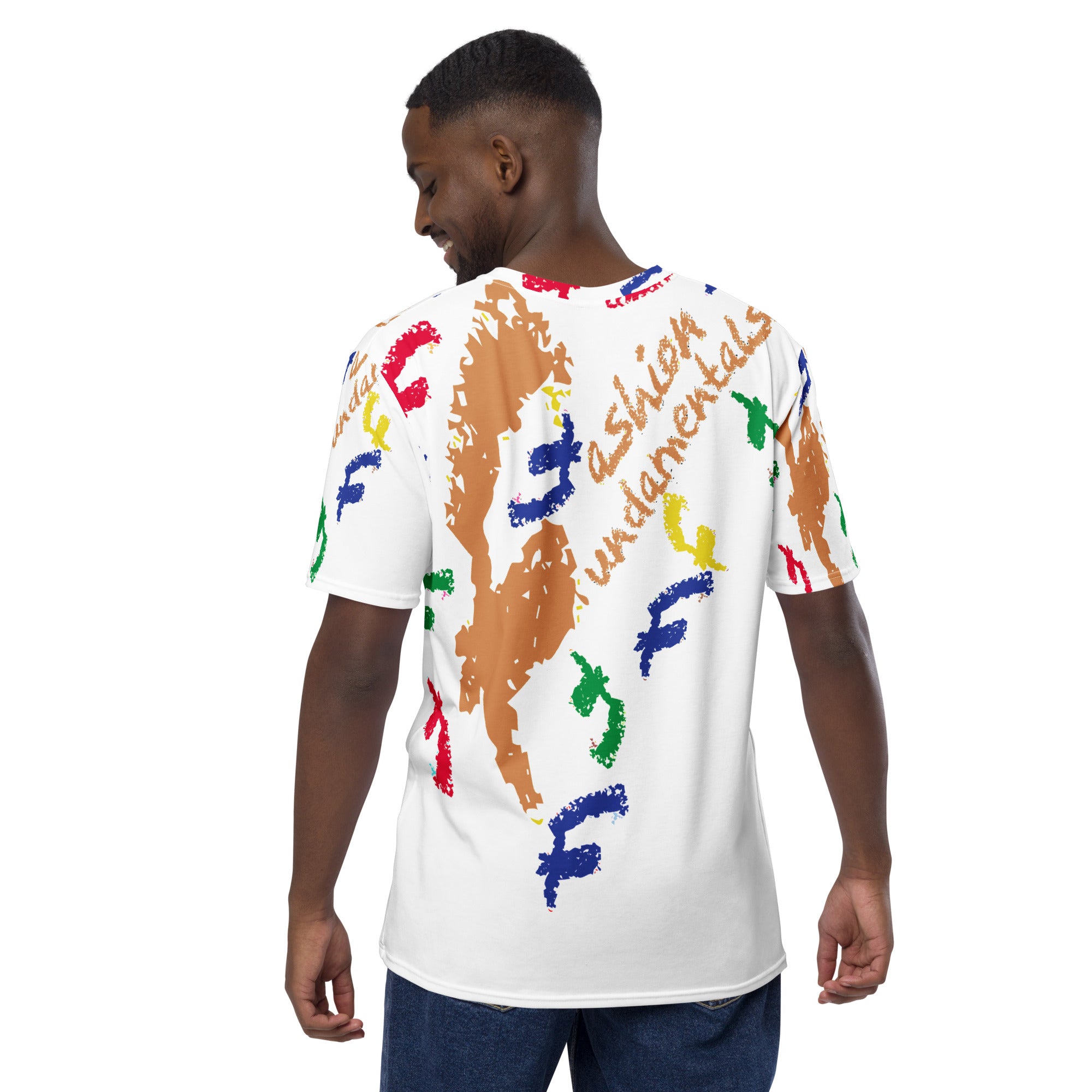 Colorful Crayon Jif Men's t-shirt