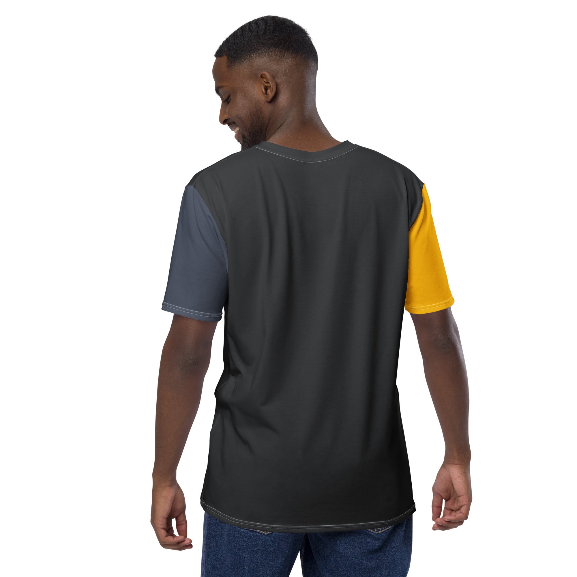Combo Men's t-shirt Midnight Navy/ Tour Yellow