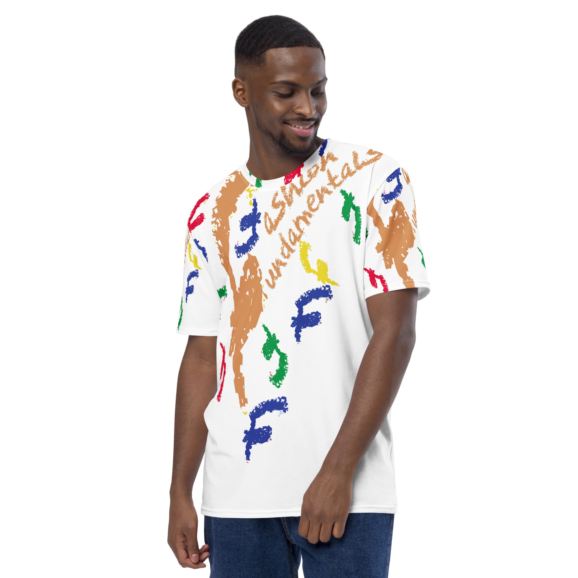 Colorful Crayon Jif Men's t-shirt