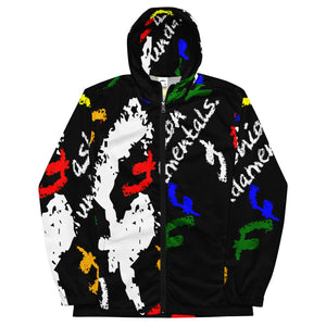 Colorful Crayon Men’s windbreaker