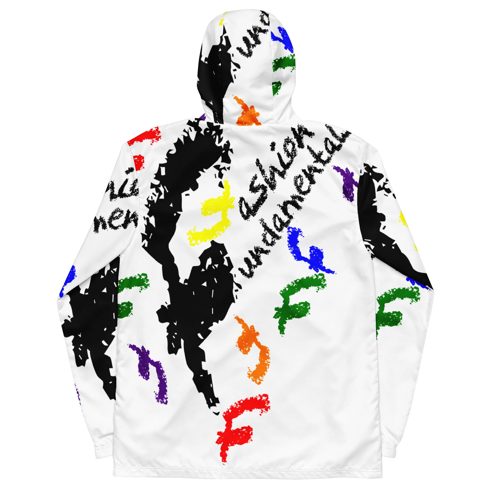 Colorful Crayon Men’s windbreaker