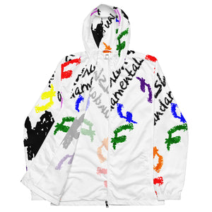 Colorful Crayon Men’s windbreaker