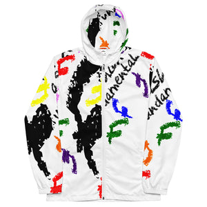 Colorful Crayon Men’s windbreaker