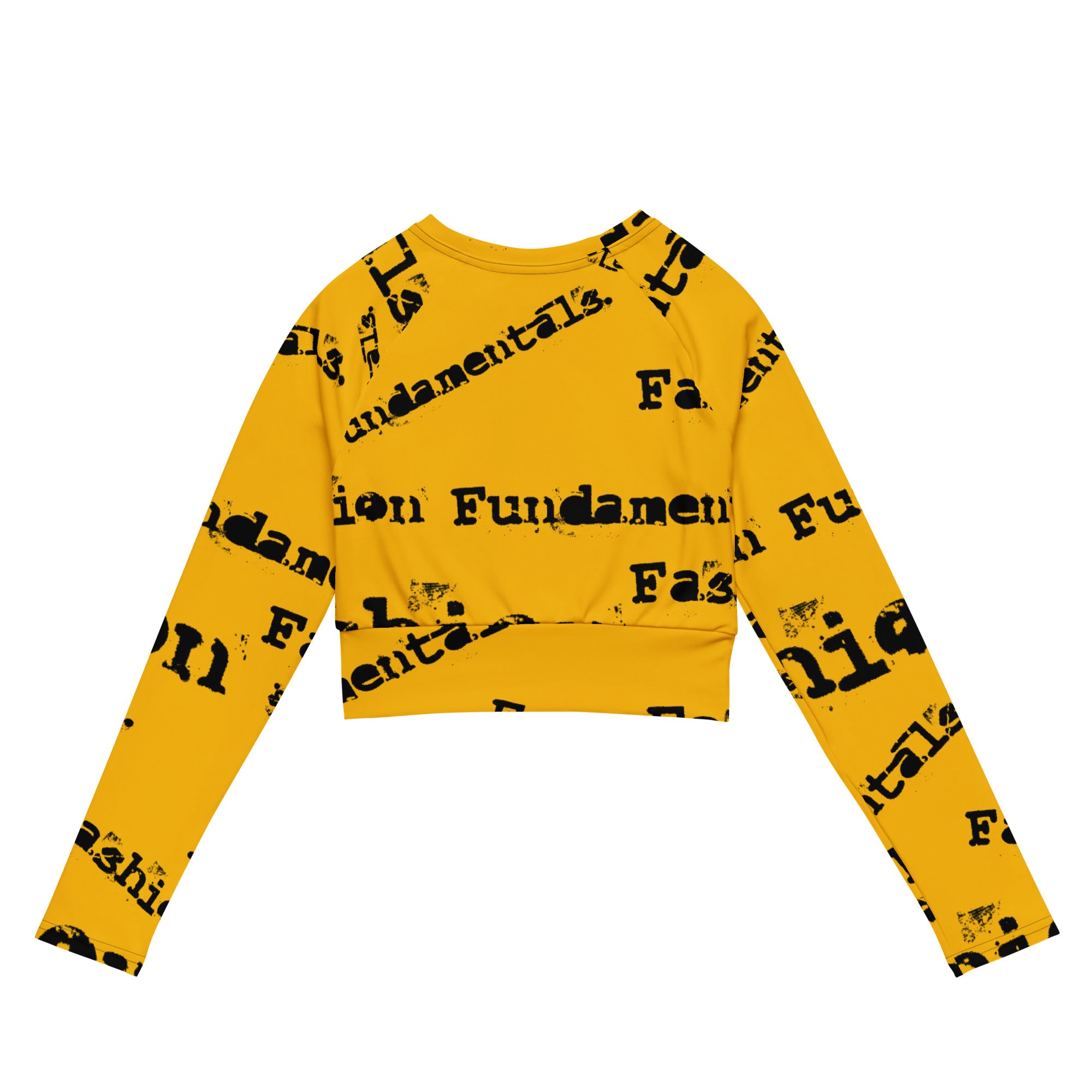 Last D Recycled long-sleeve crop top Org