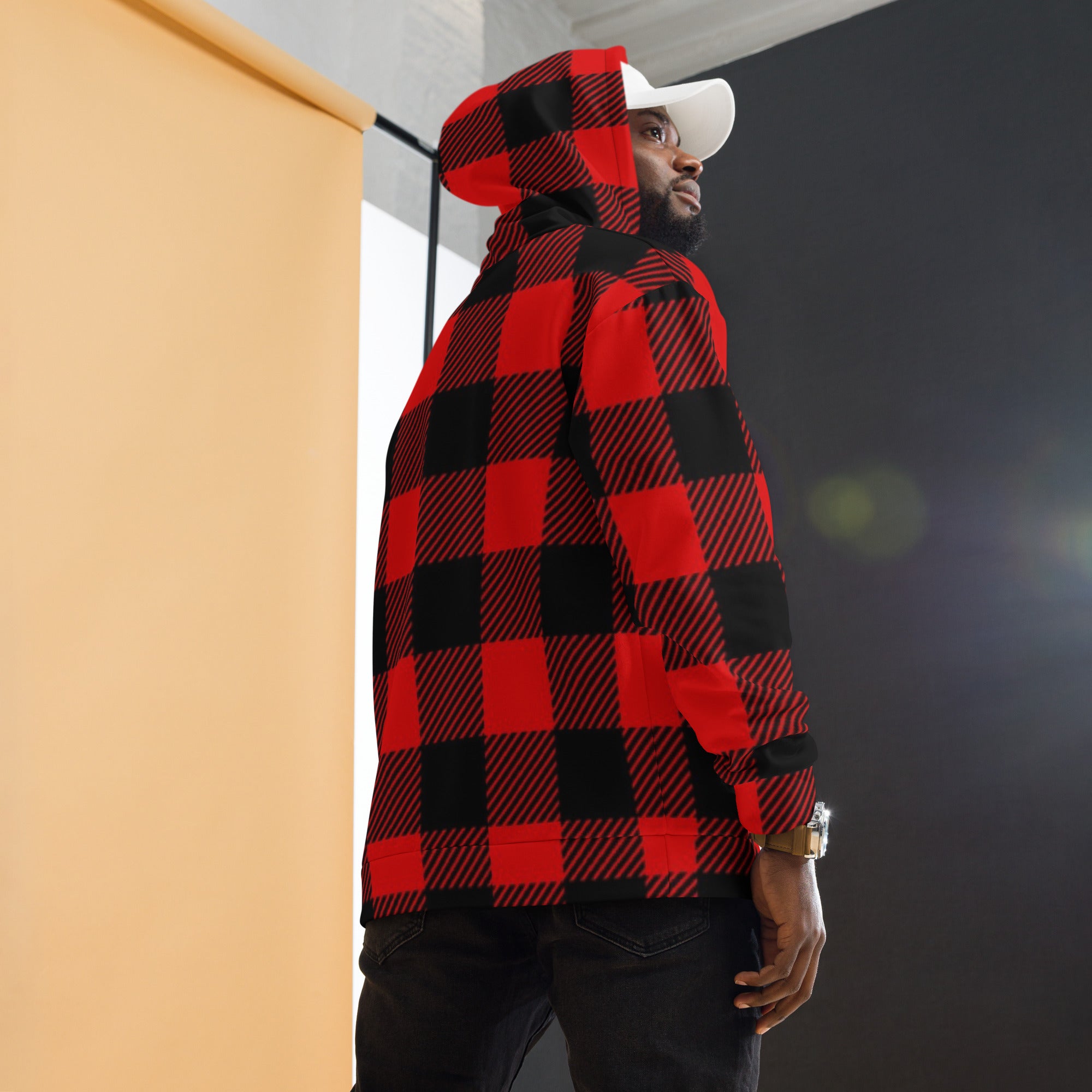 Austy Buffalo Plaid Unisex Hoodie