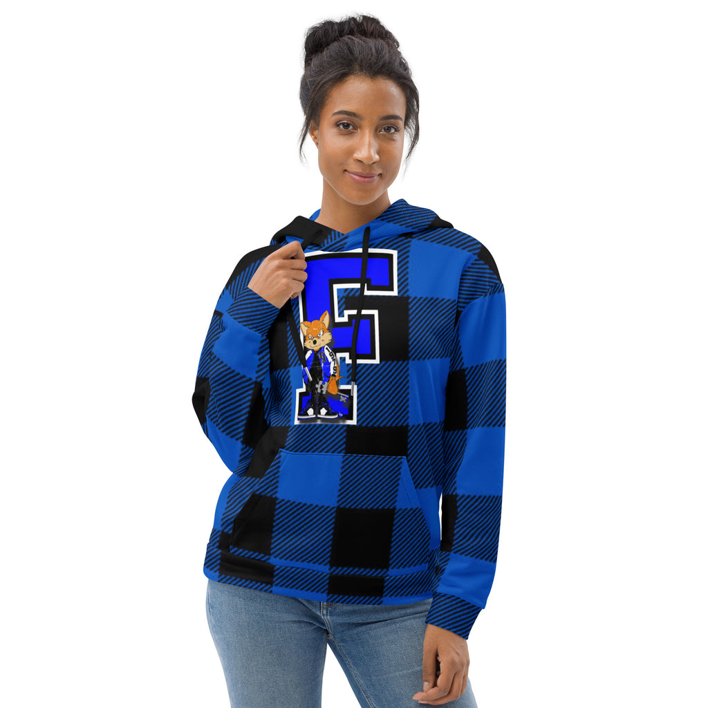 Austy Buffalo Plaid Unisex Hoodie