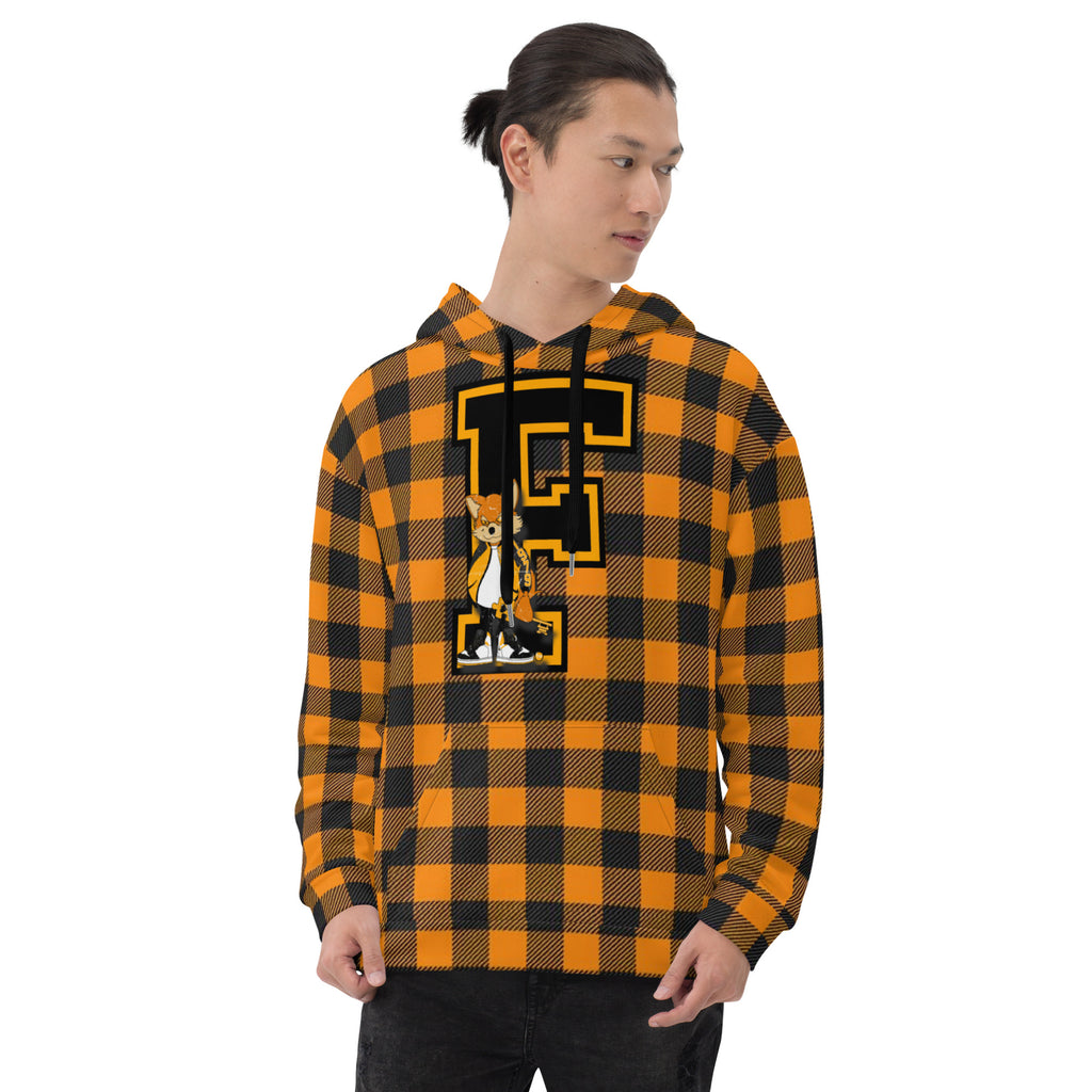 Austy Plaid Unisex Hoodie