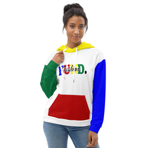 Combo Unisex Hoodie white/red/yellow/blue/green/black