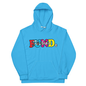 Combo 79Unisex Hoodie Deep Sky Blue