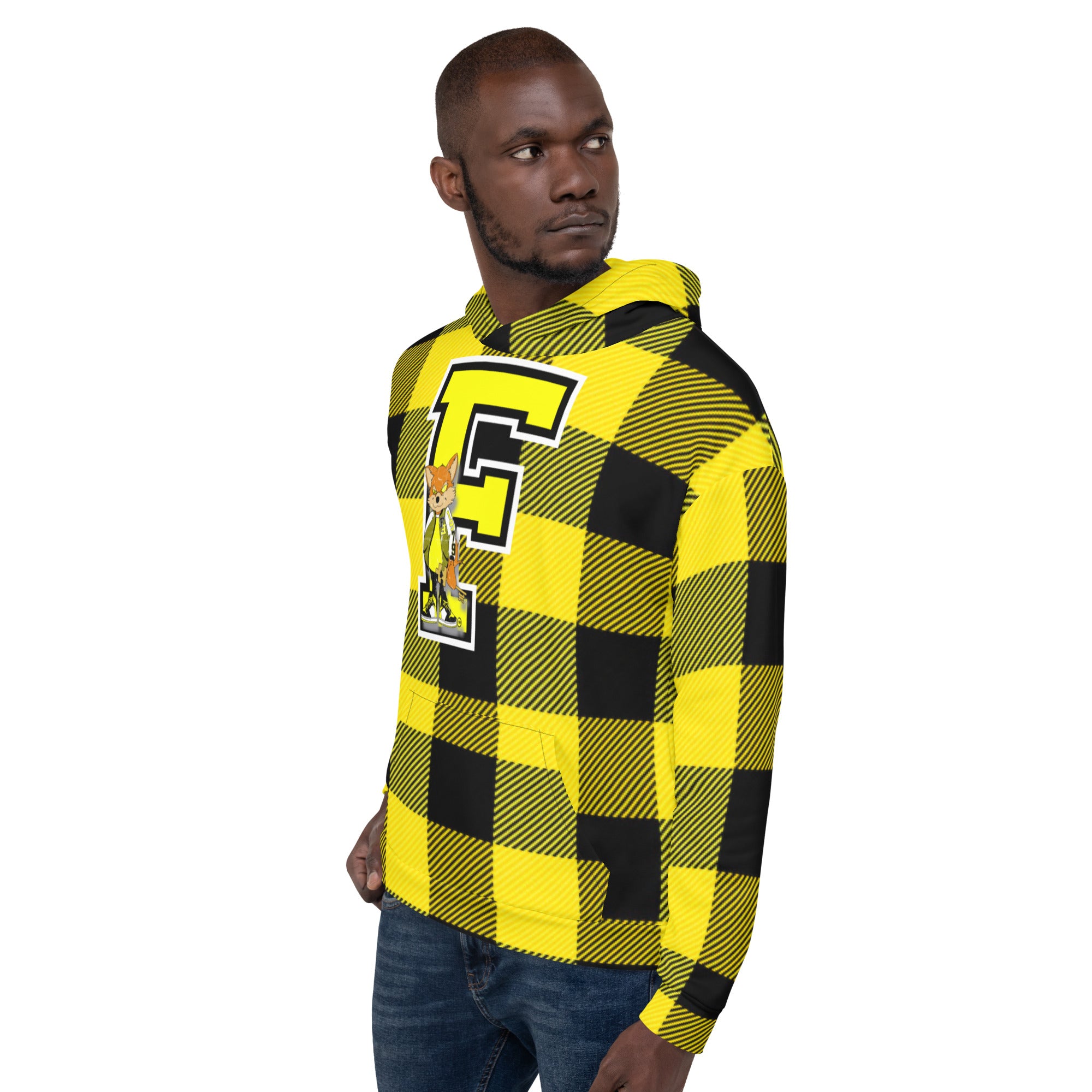 Austy Buffalo Plaid Unisex Hoodie