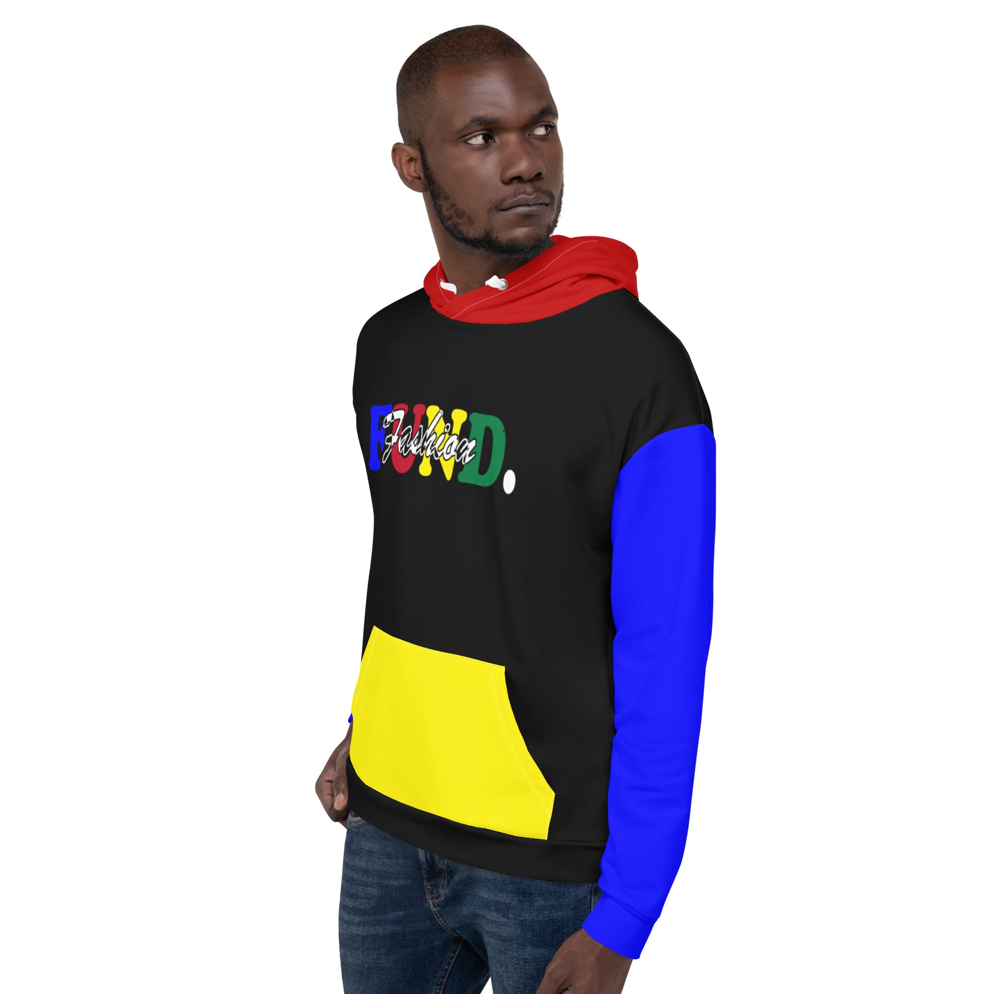 Combo Unisex Hoodie Red/yellow/blue/green/white/black