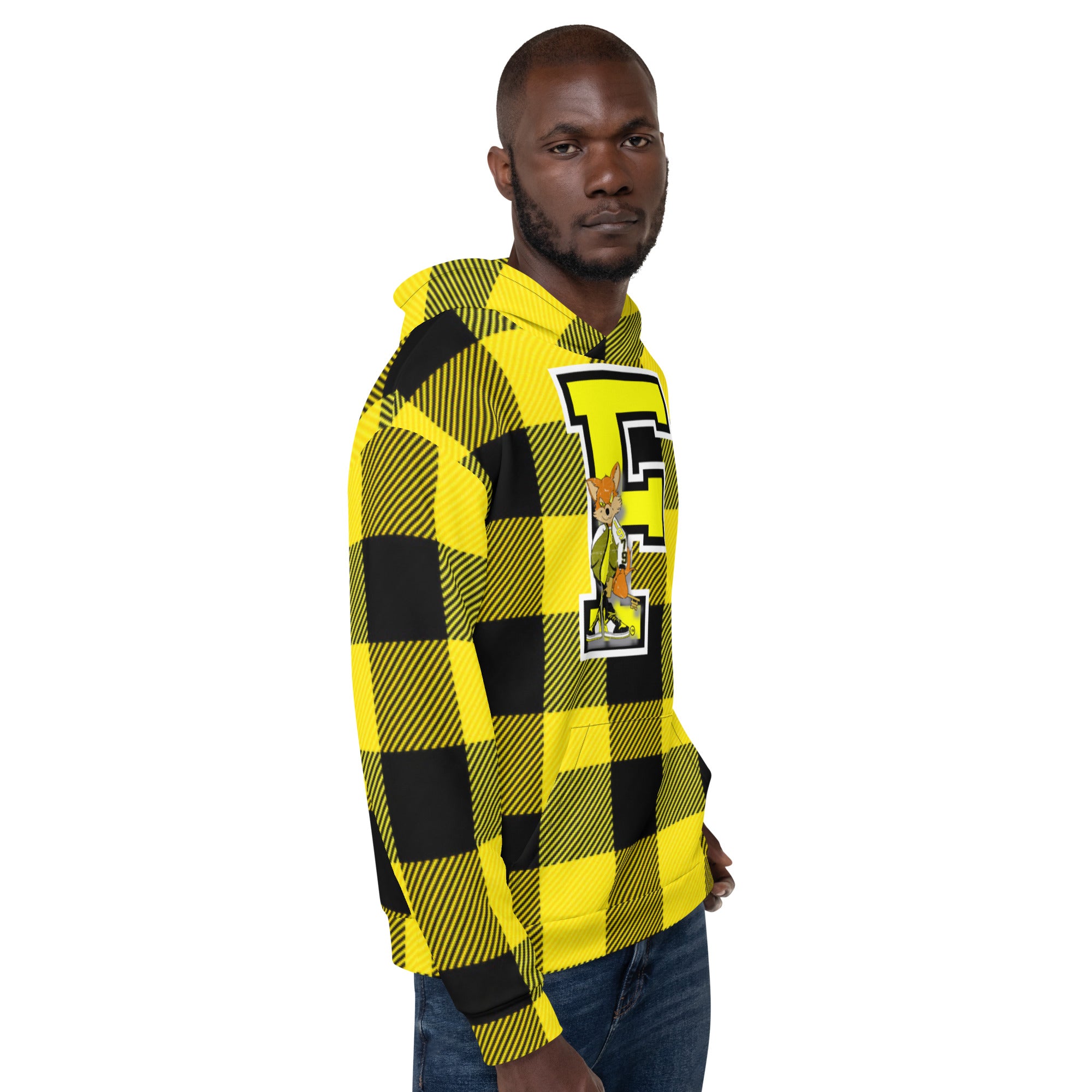 Austy Buffalo Plaid Unisex Hoodie