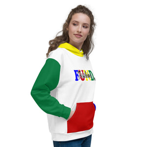 Combo Unisex Hoodie white/red/yellow/blue/green/black