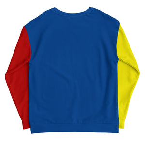 Combo Unisex Sweatshirt “Varsity Royal/Varsity Maize/Fire Red