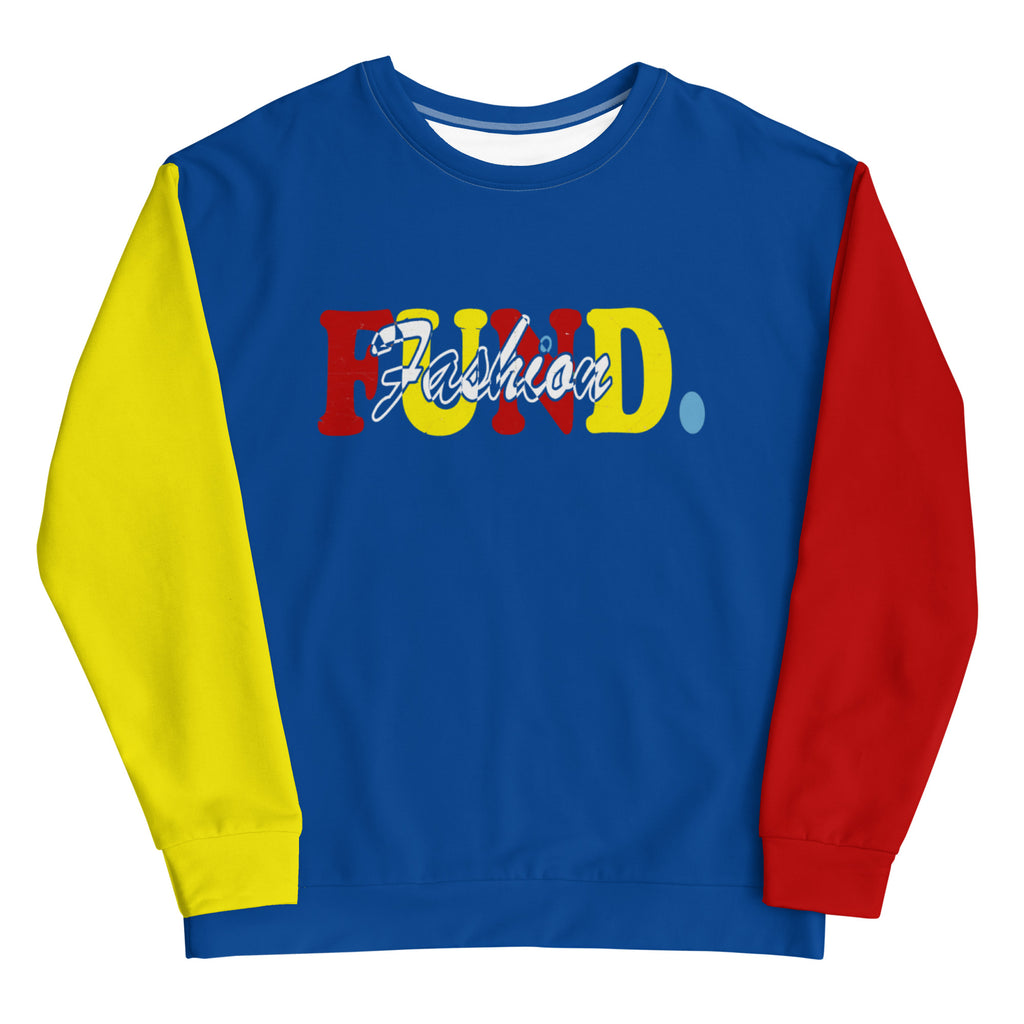 Combo Unisex Sweatshirt “Varsity Royal/Varsity Maize/Fire Red