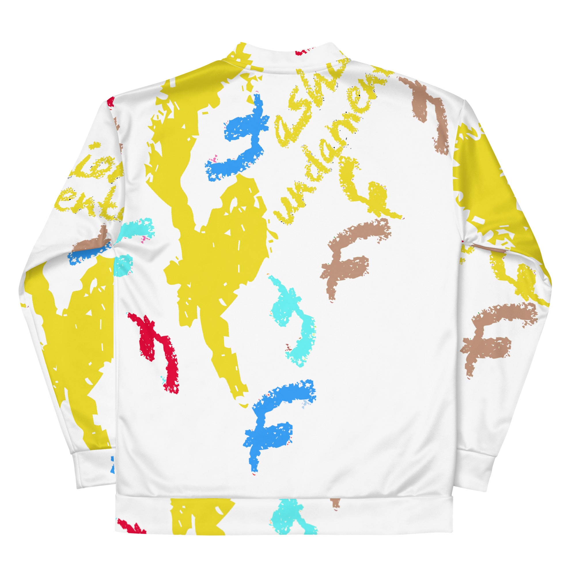 Colorful Crayon Twinkie Unisex Bomber Jacket