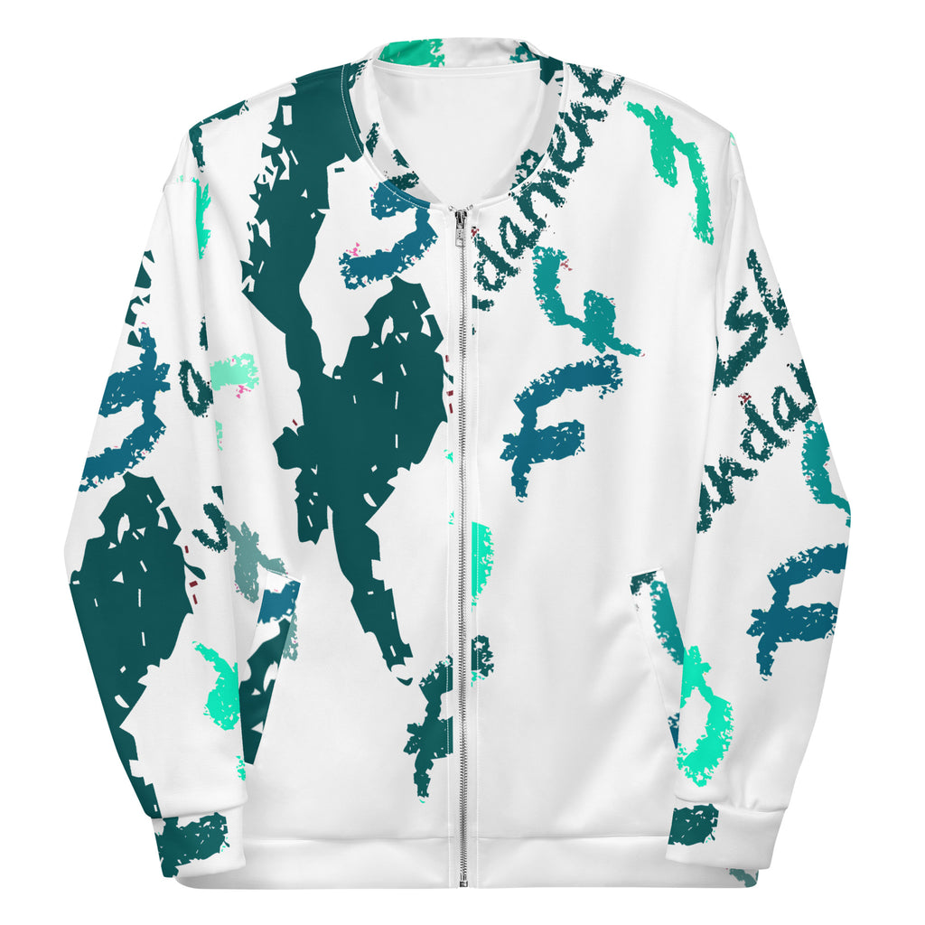 Colorful Crayon Unisex Bomber Jacket