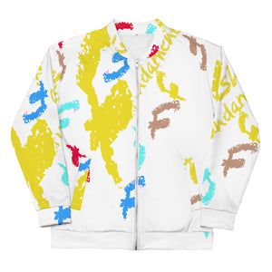 Colorful Crayon Twinkie Unisex Bomber Jacket