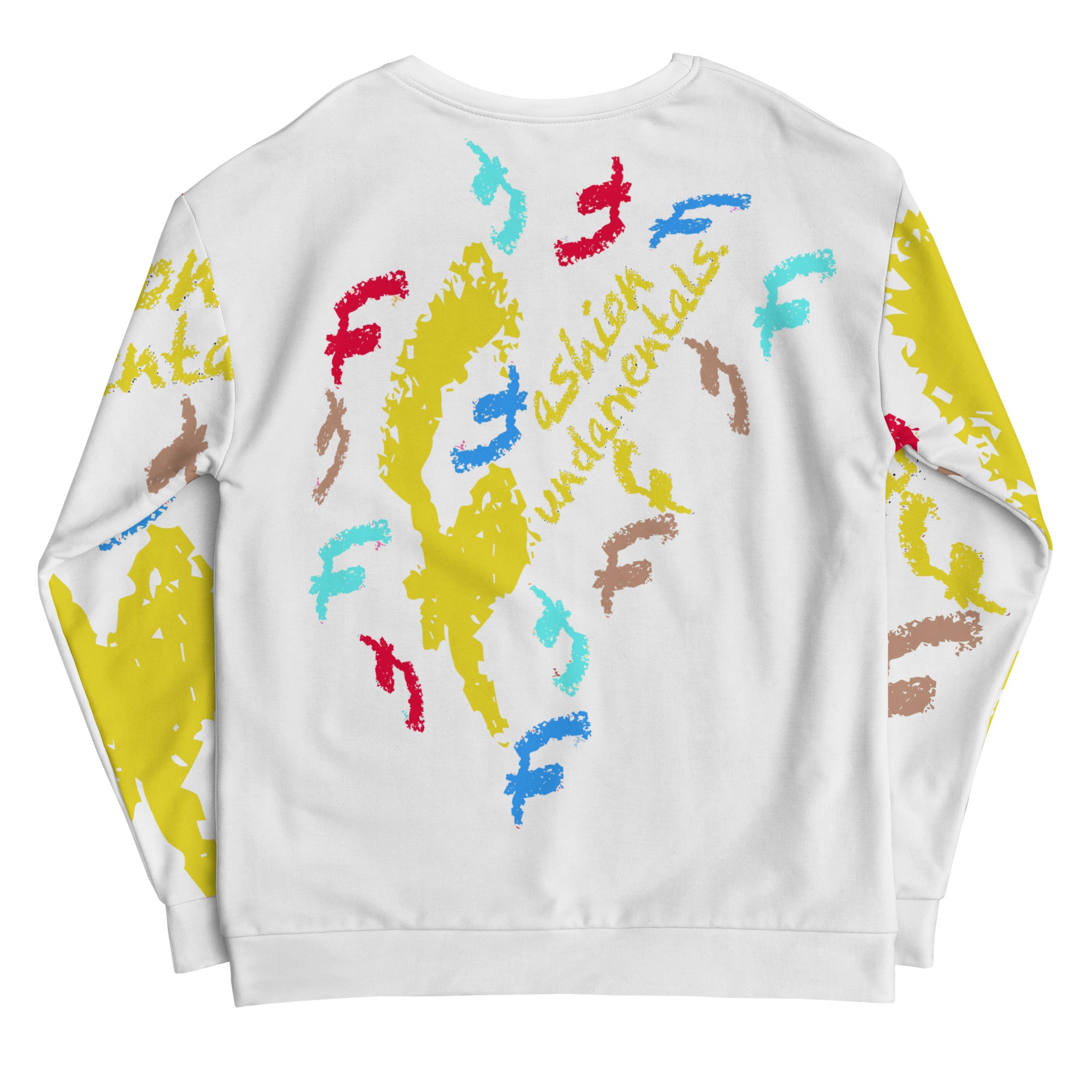 Colorful Crayon Twinkie Unisex Sweatshirt