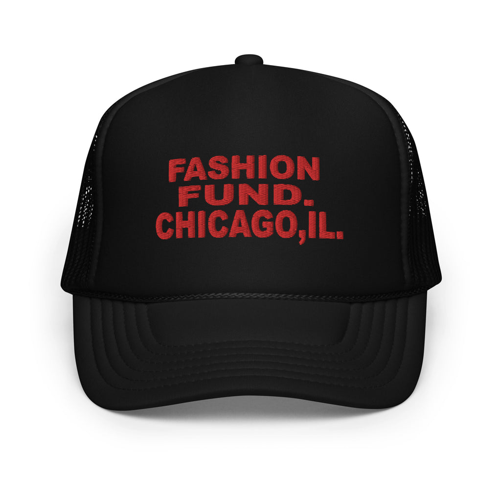 Fashion Fundamentals Chi Foam trucker hat