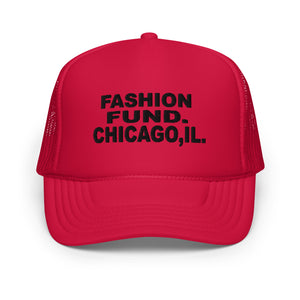 Fashion Fundamentals Chi Foam trucker hat