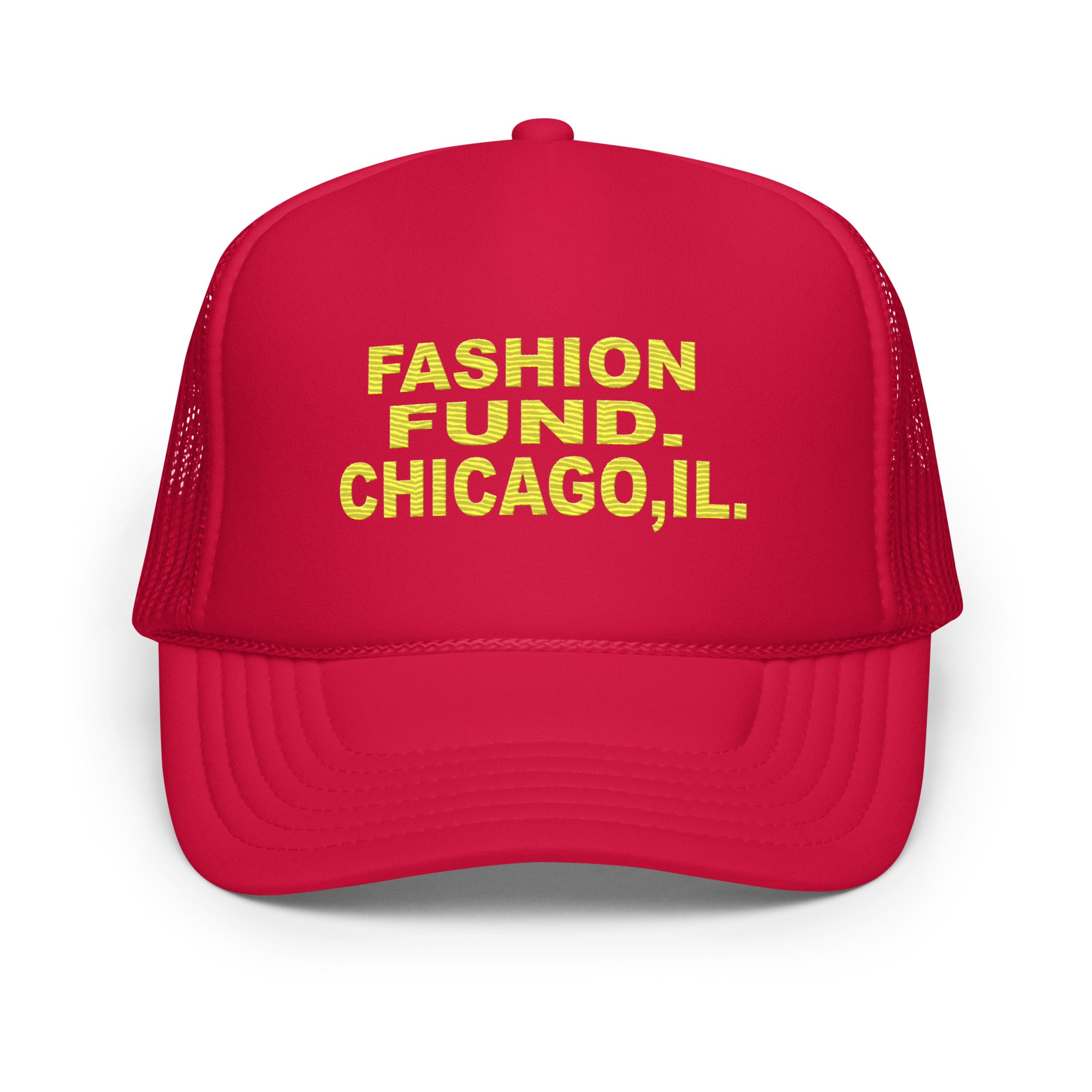 Fashion Fundamentals Chi Foam trucker hat