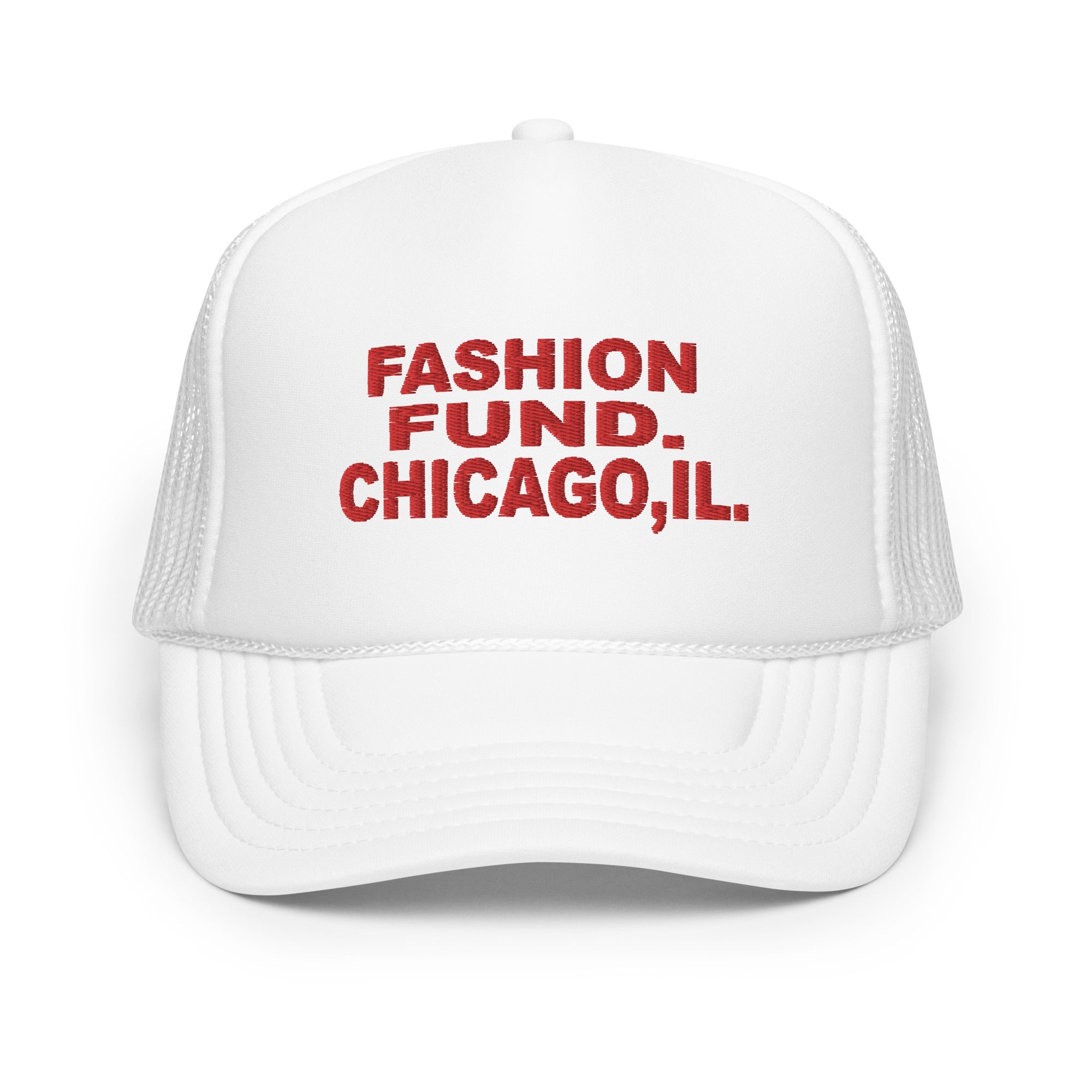 Fashion Fundamentals Chi Foam trucker hat