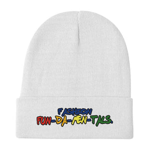 Fundamental Embroidered Beanie