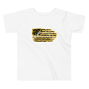 This Is America Flag Toddler Short Sleeve Tee