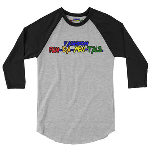 Fashion Fundamentals 3/4 sleeve raglan shirt