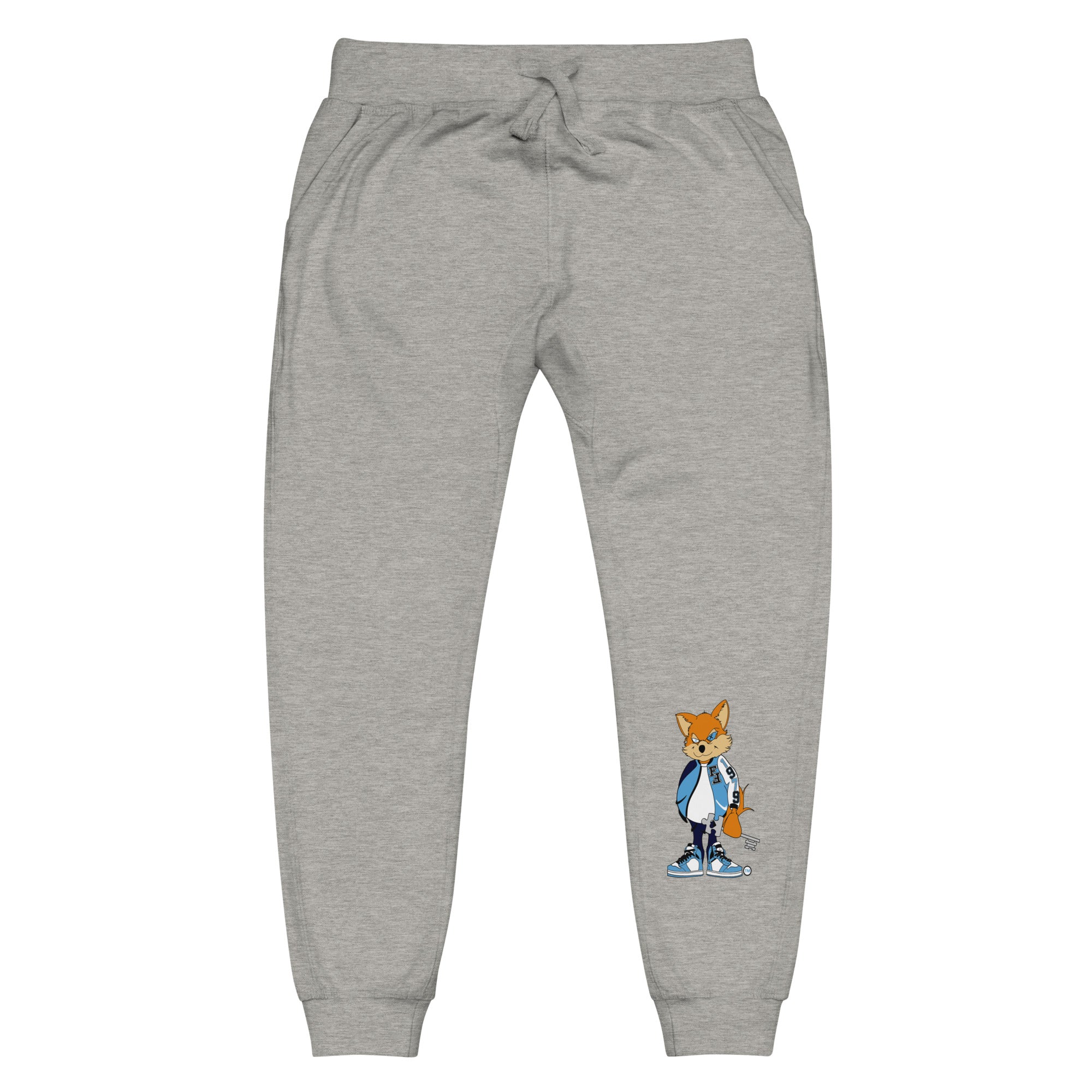 Uni Blue Austy Unisex fleece sweatpants