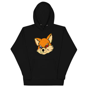 Pixel Head Unisex Hoodie