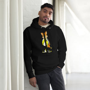 Austy x RocBoy Bear Unisex Hoodie yellow/black/white