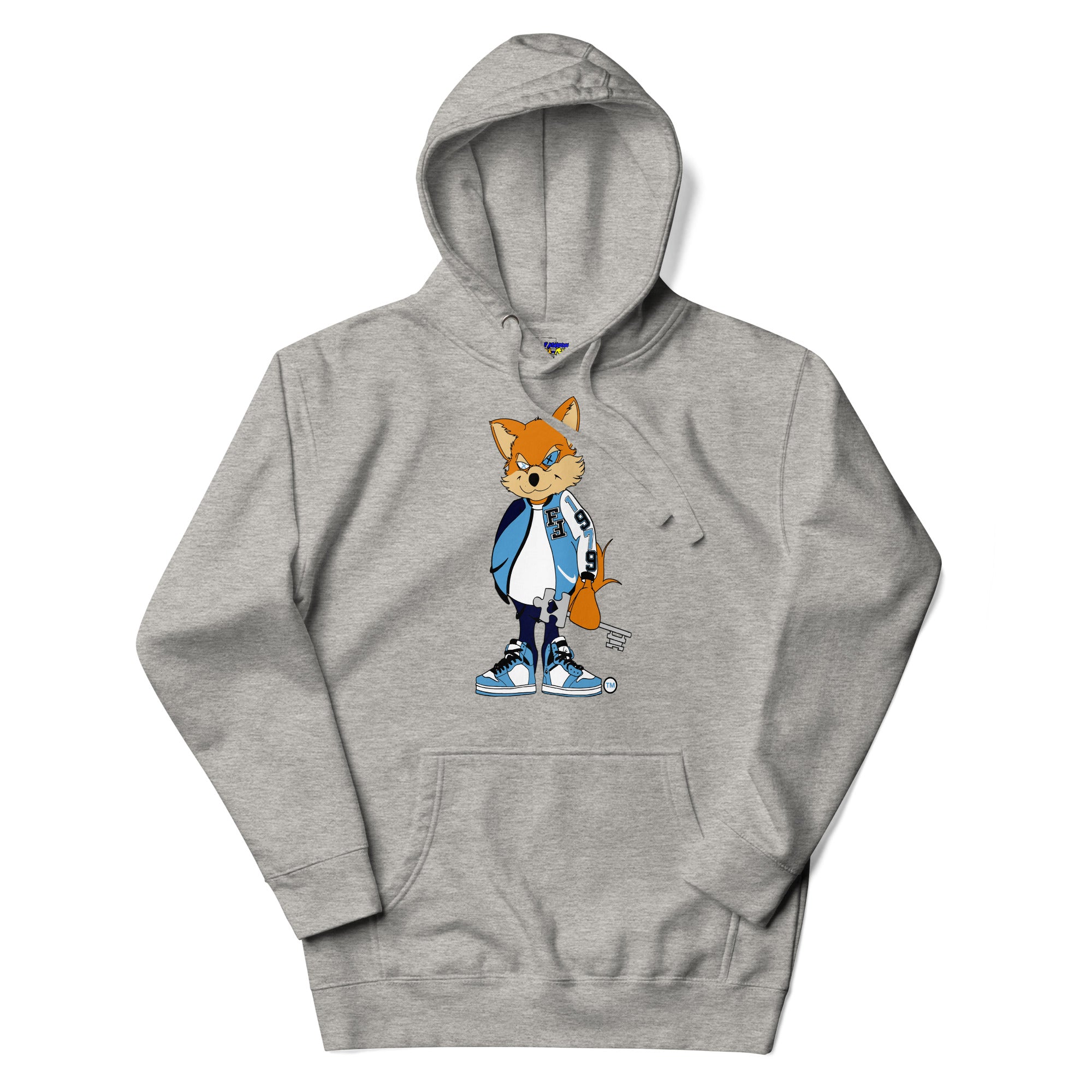 Uni Blue Austy Unisex Hoodie