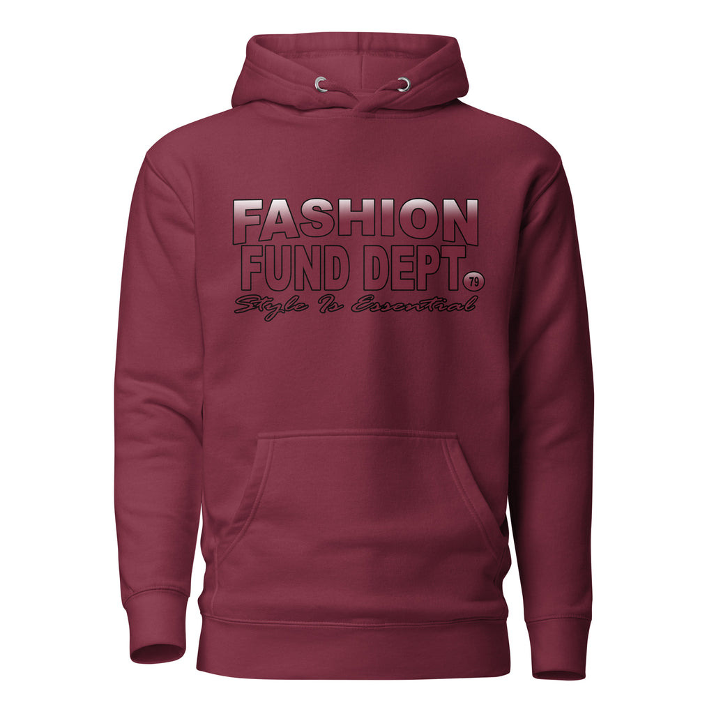 Style Unisex Hoodie Artisanal Red