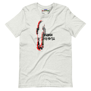 Scribble F Unisex t-shirt