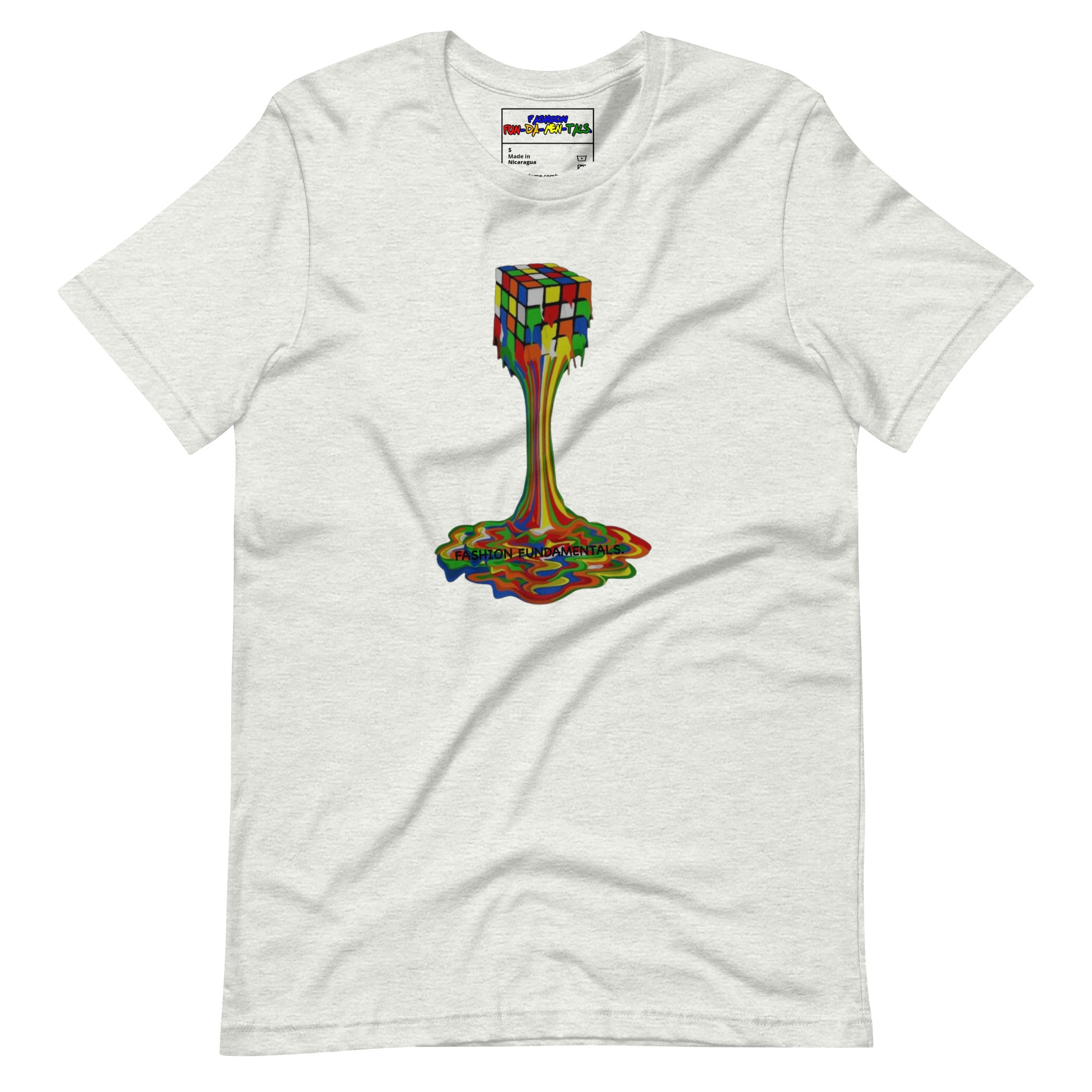 Melting Rubiks Unisex t-shirt