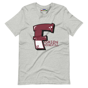 Graf F Unisex t-shirt Artisanal Red