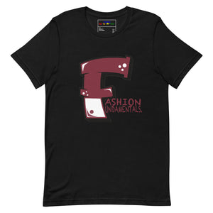 Graf F Unisex t-shirt Artisanal Red Color