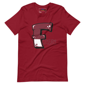 Graf F Unisex t-shirt Artisanal Red