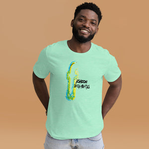 Scribble F Unisex t-shirt