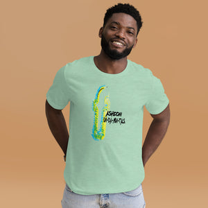 Scribble F Unisex t-shirt