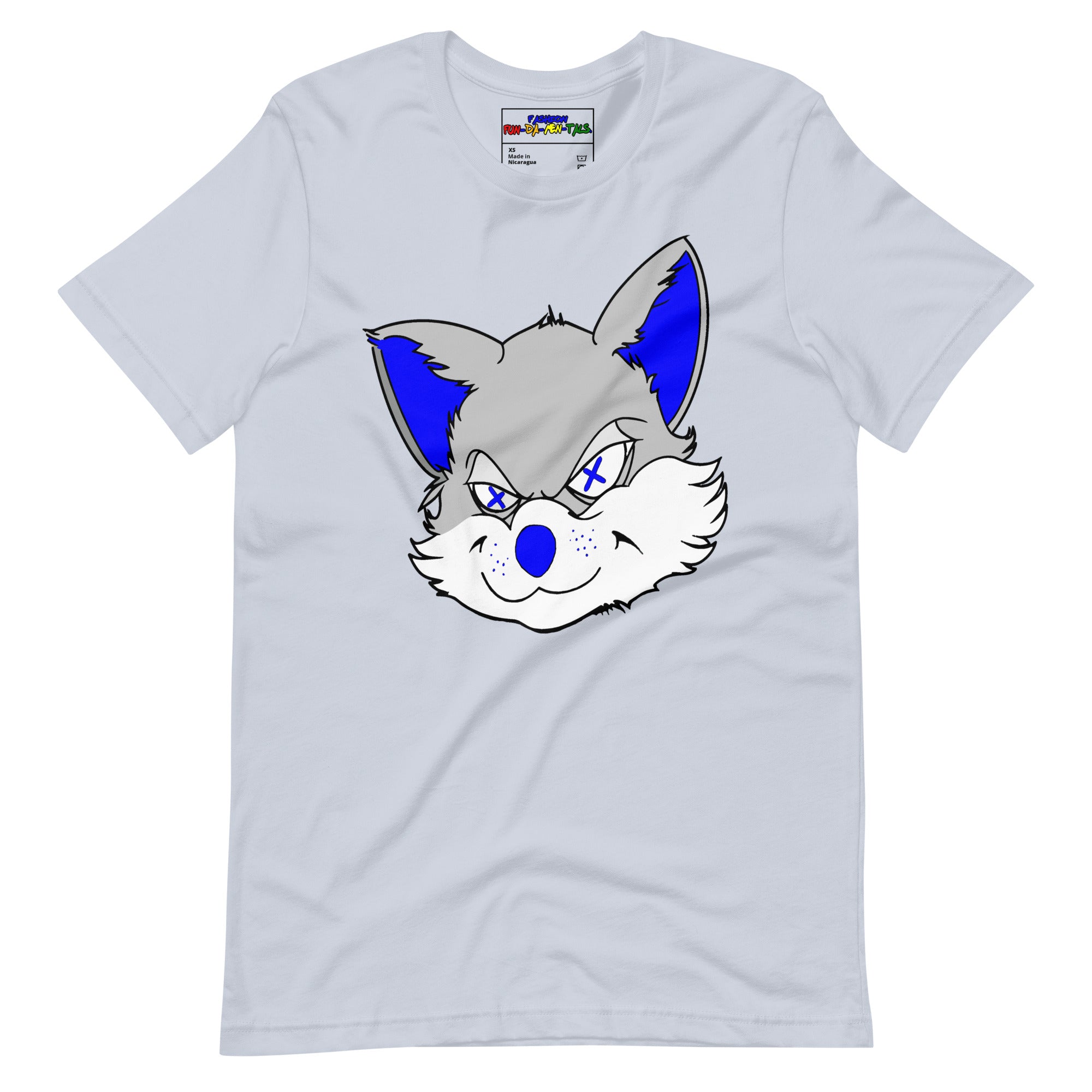 Hyper Royal Austy Face Unisex t-shirt