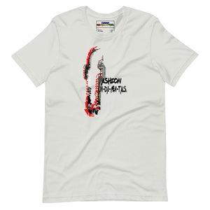 Scribble F Unisex t-shirt