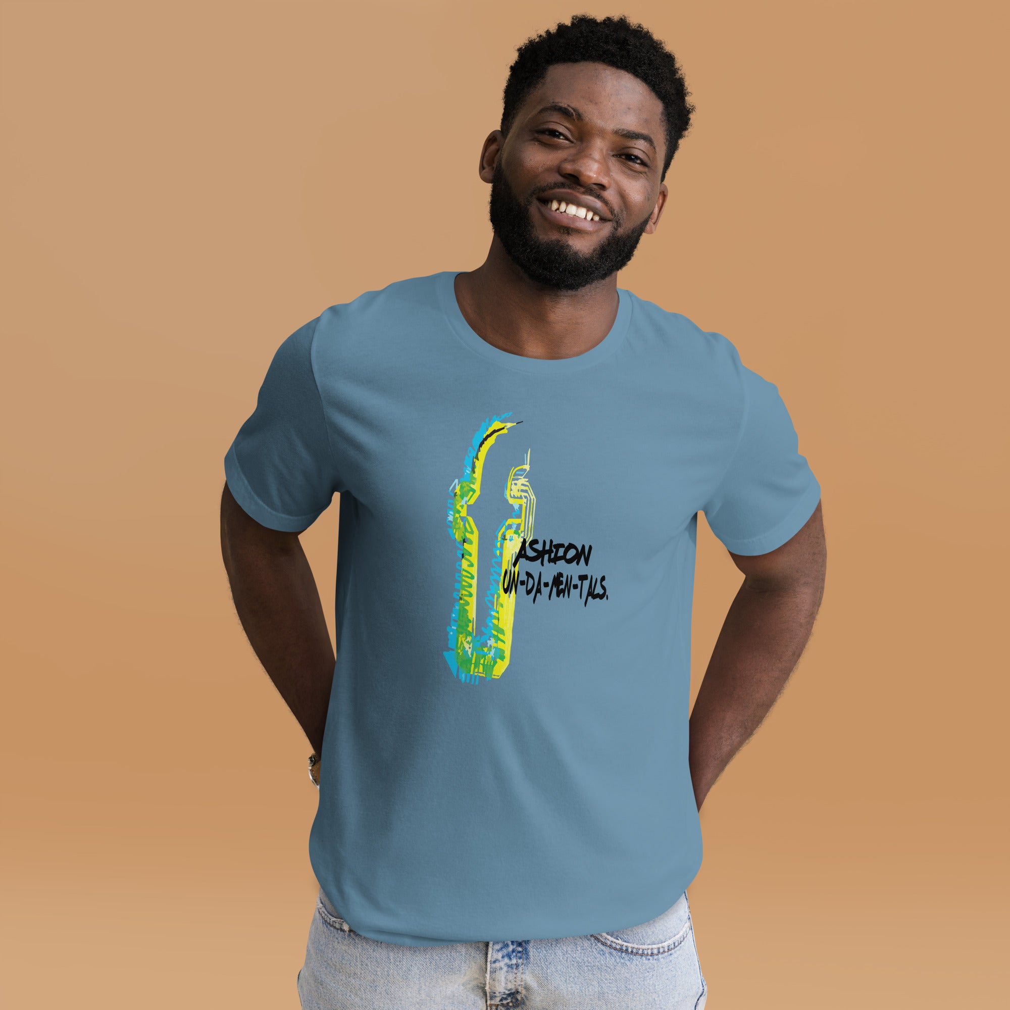 Scribble F Unisex t-shirt